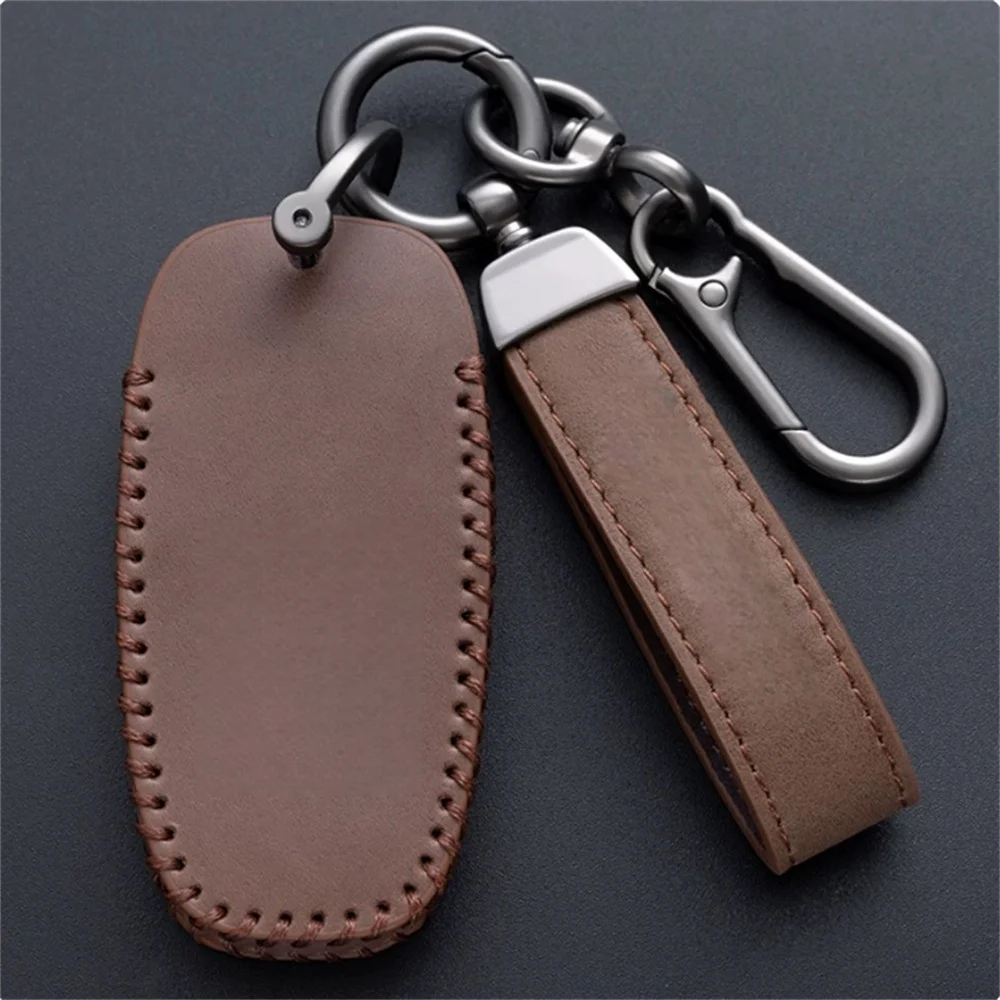 for VOGE Sfida SR2 ADV SR125S SR180S SR150S genuine leather keycase remote control keychain high-quality leather key cover 6