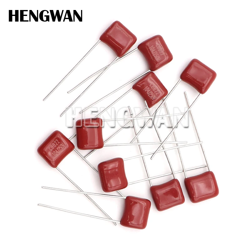 10pcs 250V 450V 106 104 473 474 684 105 225 475 J 100NF 47NF 470NF 680NF 10UF 0.1UF 0.047UF 0.68UF 1UF 2.2UF 4.7UF CBB capacitor