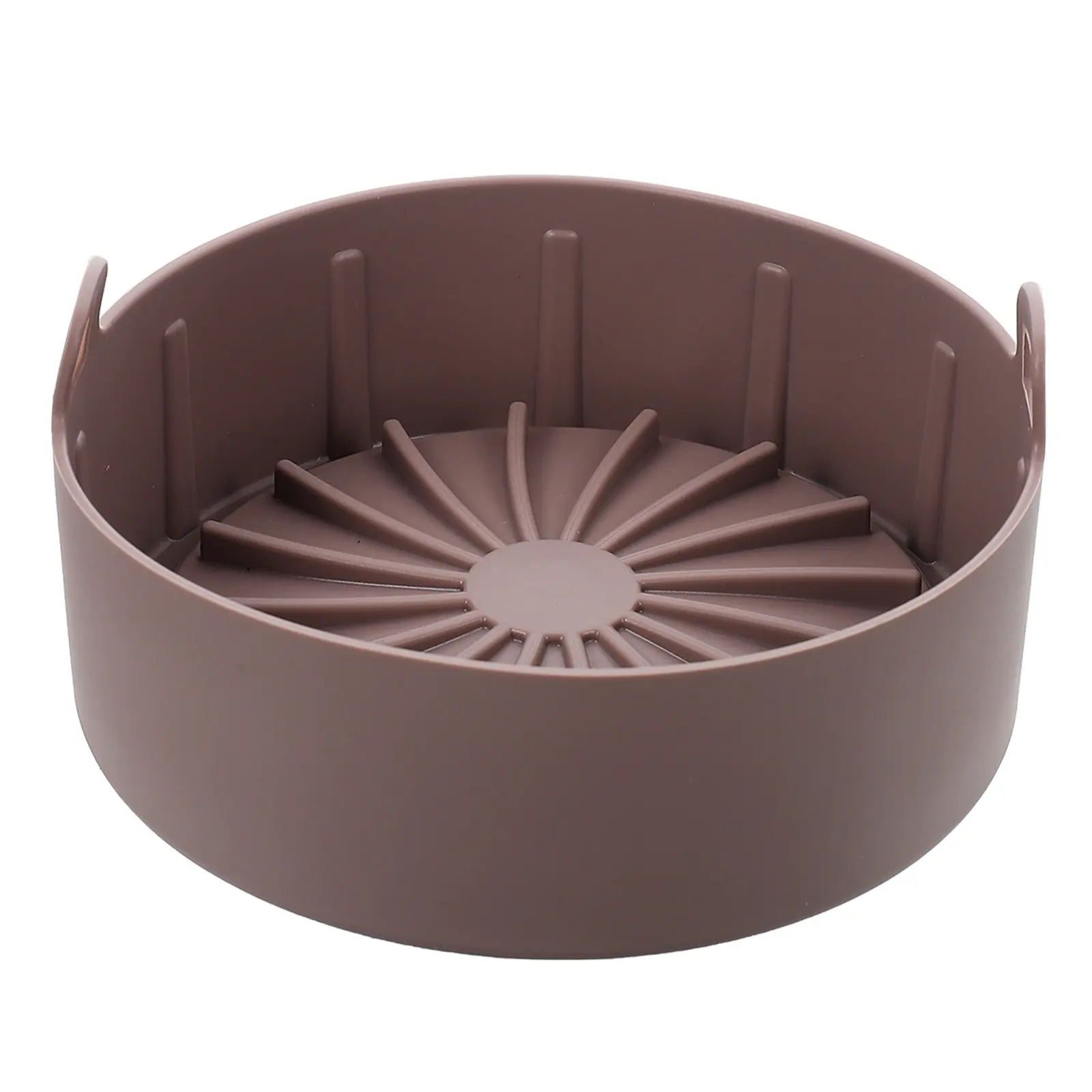 Silicone Handled Pot Food Grade Baking Mat Nonstick Basket Oven Tray Accessories Silicone Air Fryer Accessories