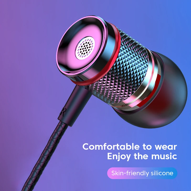 Olaf-auriculares con cable tipo C de 3,5mm, cascos estéreo 9D con micrófono, manos libres, deportivos, para Xiaomi, Huawei, Samsung