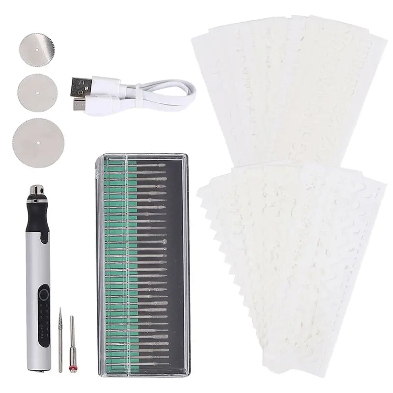 

AS94-Electric Engraving Pen Engraving Tool Set Micro-Engraver Etching Pen DIY Rotary Tool For Carving,Wood,Metal,