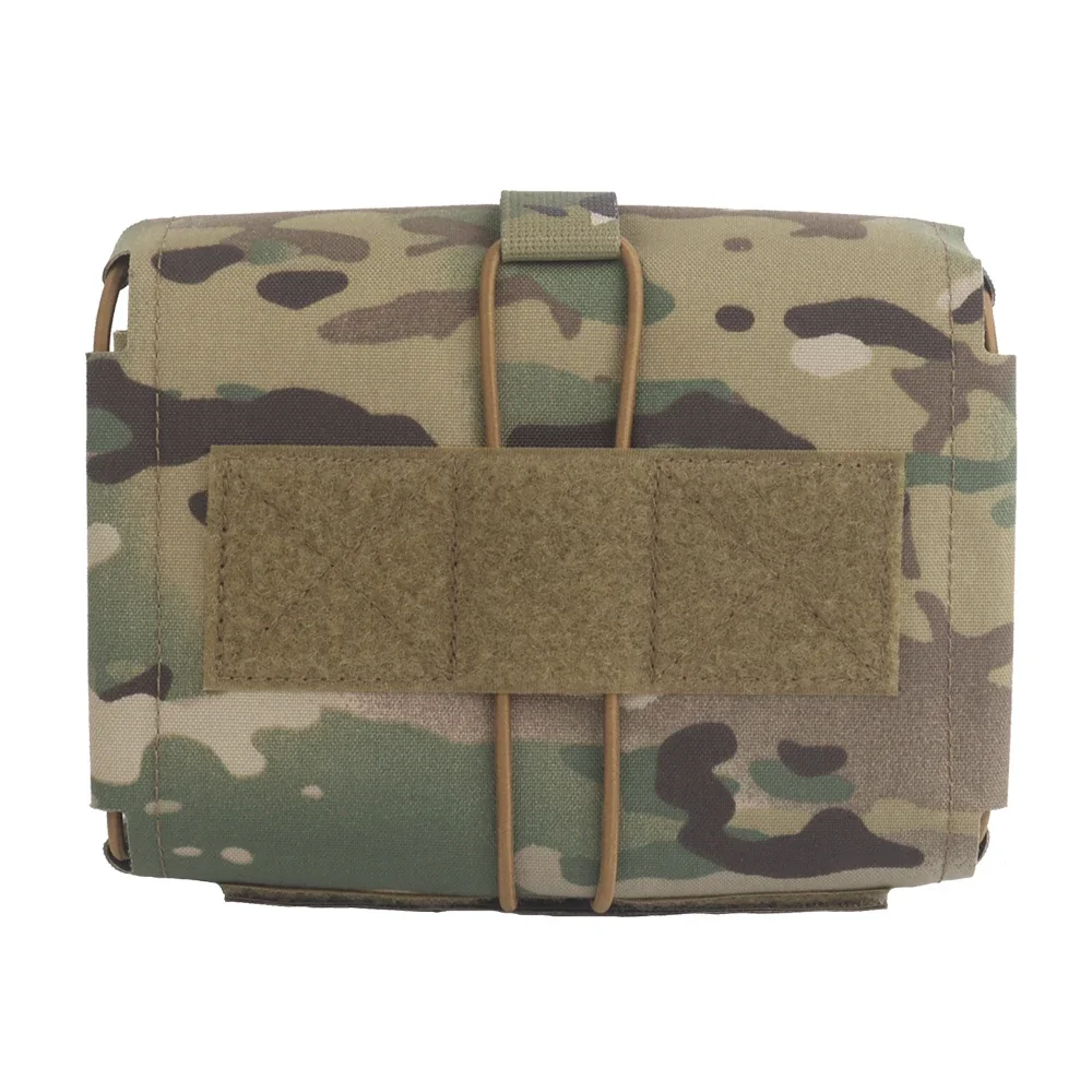 Split Design Horizontal Pull First Aid Pouch MOLLE Medical Bag For Belt CS Vest Hunting Accessories