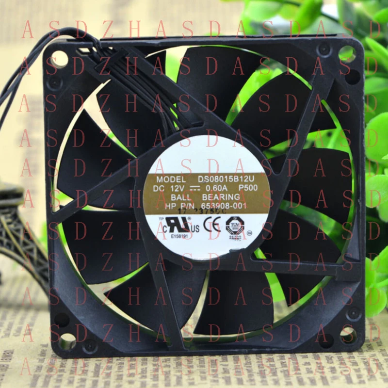 

Вентилятор охлаждения промышленный Z для AVC DS08015B12U 80*80*15мм 8см 12В 0.60А с ШИМ-управлением