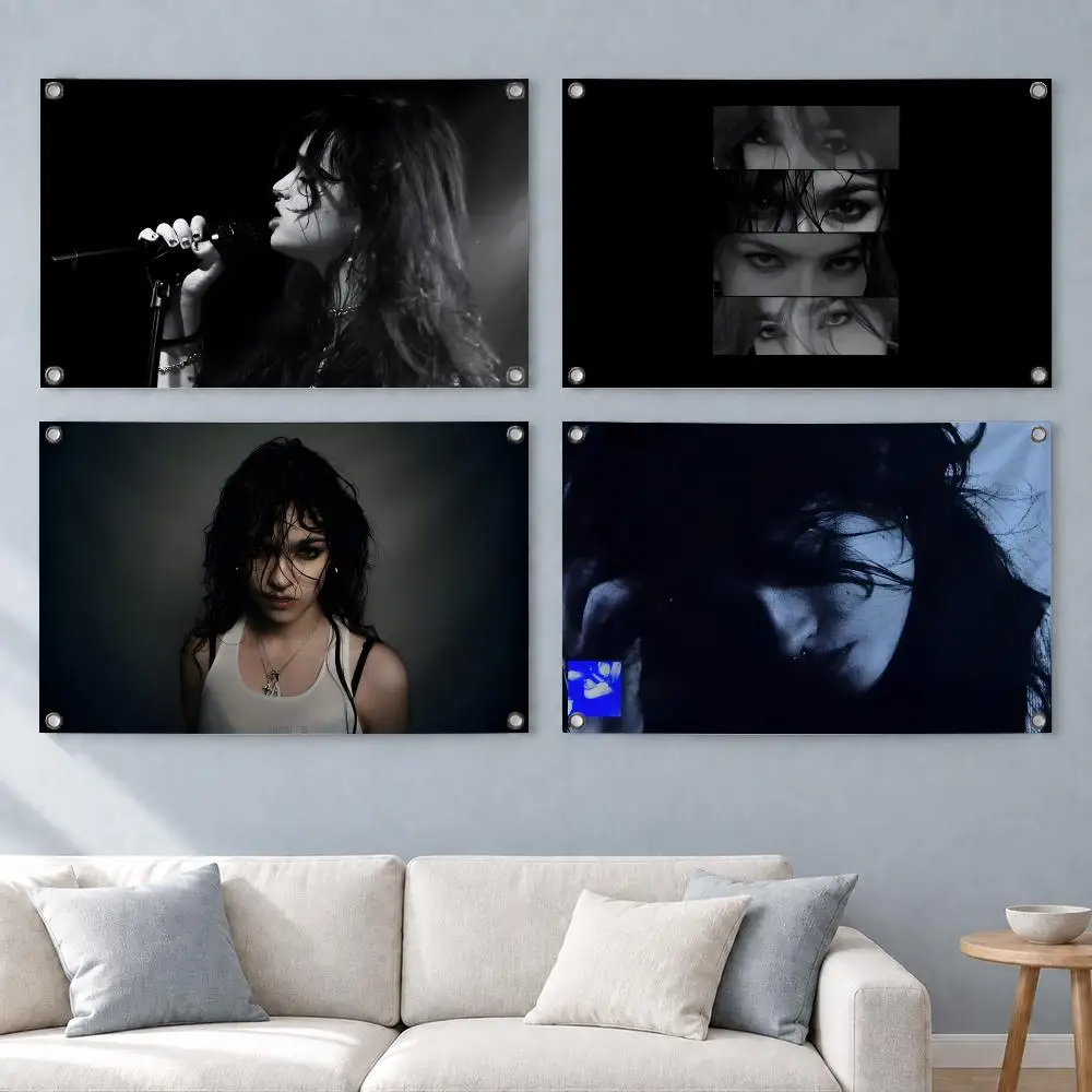 Trendy Singer Ari Abdul Flags Indoor Outdoor Wall Banner Home Room Decor Hanging Art Backdrop