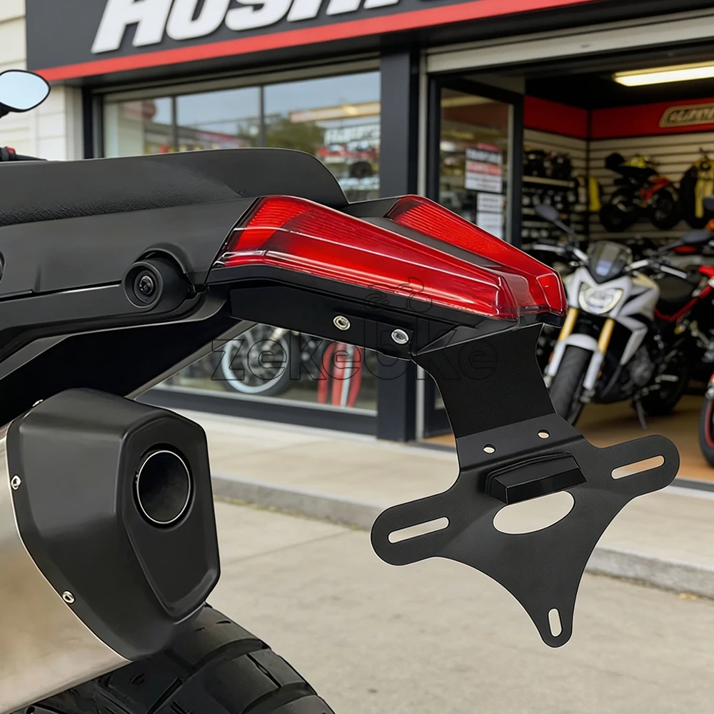 XL750 TRANSALP License Plate Holder Bracket Fender Eliminator Kit FOR HONDA XL 750 Transalp 2022 2023 2024 2025 2026 Accessories 6