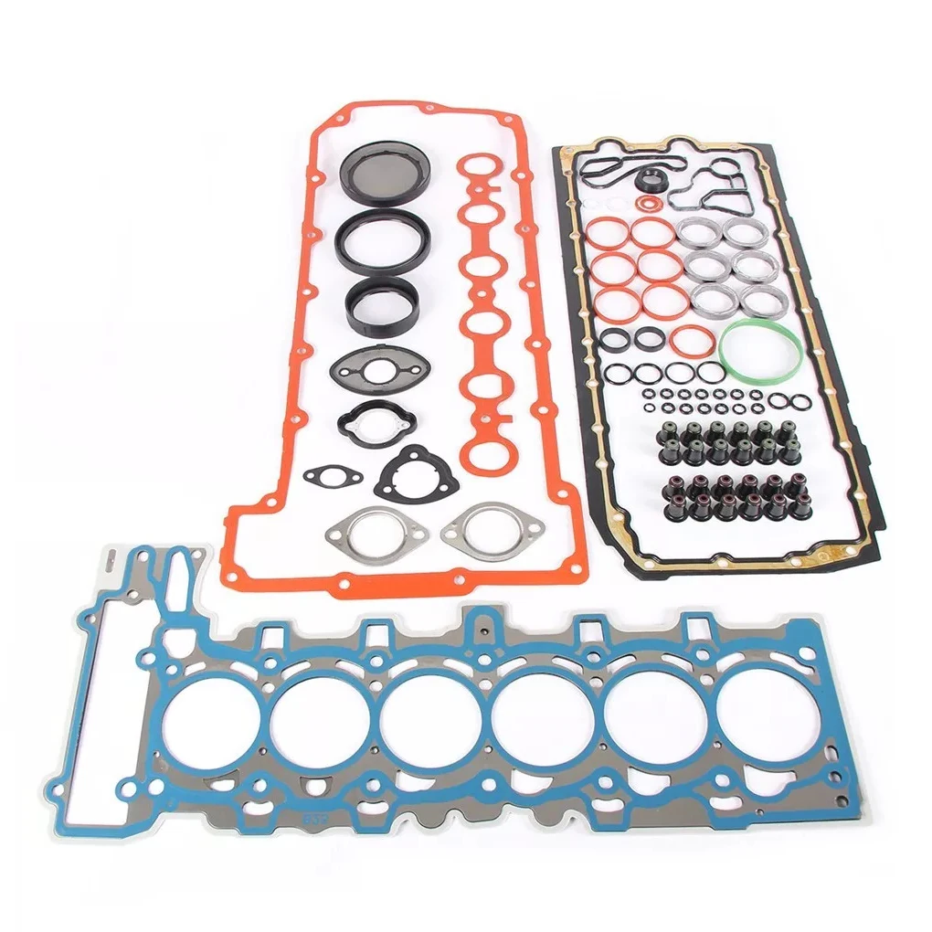 N52 N52B25 Engine Overhaul Gaskets Seals Kit For BMW 323i 325i 525i X1 X3 Z4 E90 E60 E83 E84 E89 2.5L L6 11127555310 11127581215