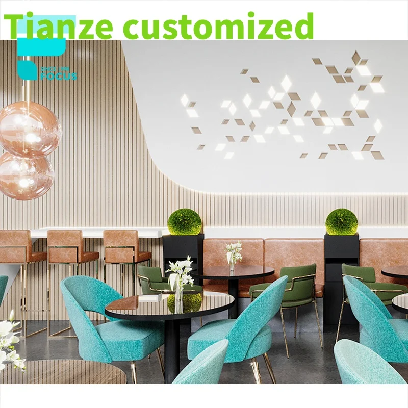 

{customized}Fashionable Coffee Store Retail Display Counters Table And Chair Cafe Showroom Design Ideas Restaurant Furniture