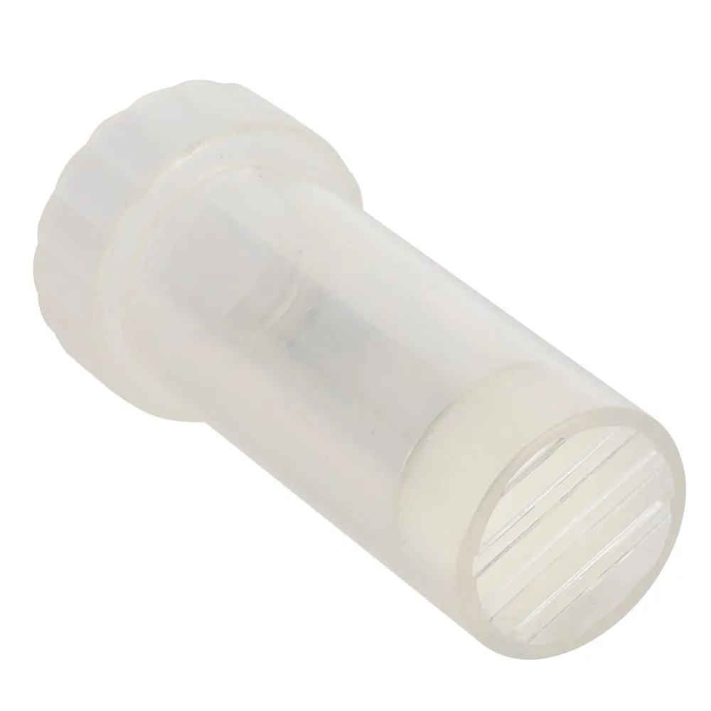 Plastic Queen Bee Marking Cage Lightweight Transparent Queen Bee Labeled Bottle Foam Cushion Beekeeping Marking Bottle