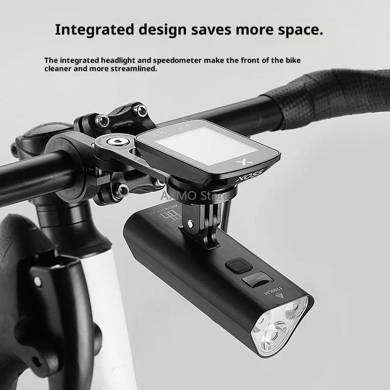 

Bike Computer Extender Mount Aluminum Alloy Adjustable Bracket 360° Rotatable for MTB Road Bikes Handlebar GPS Holder Accessory