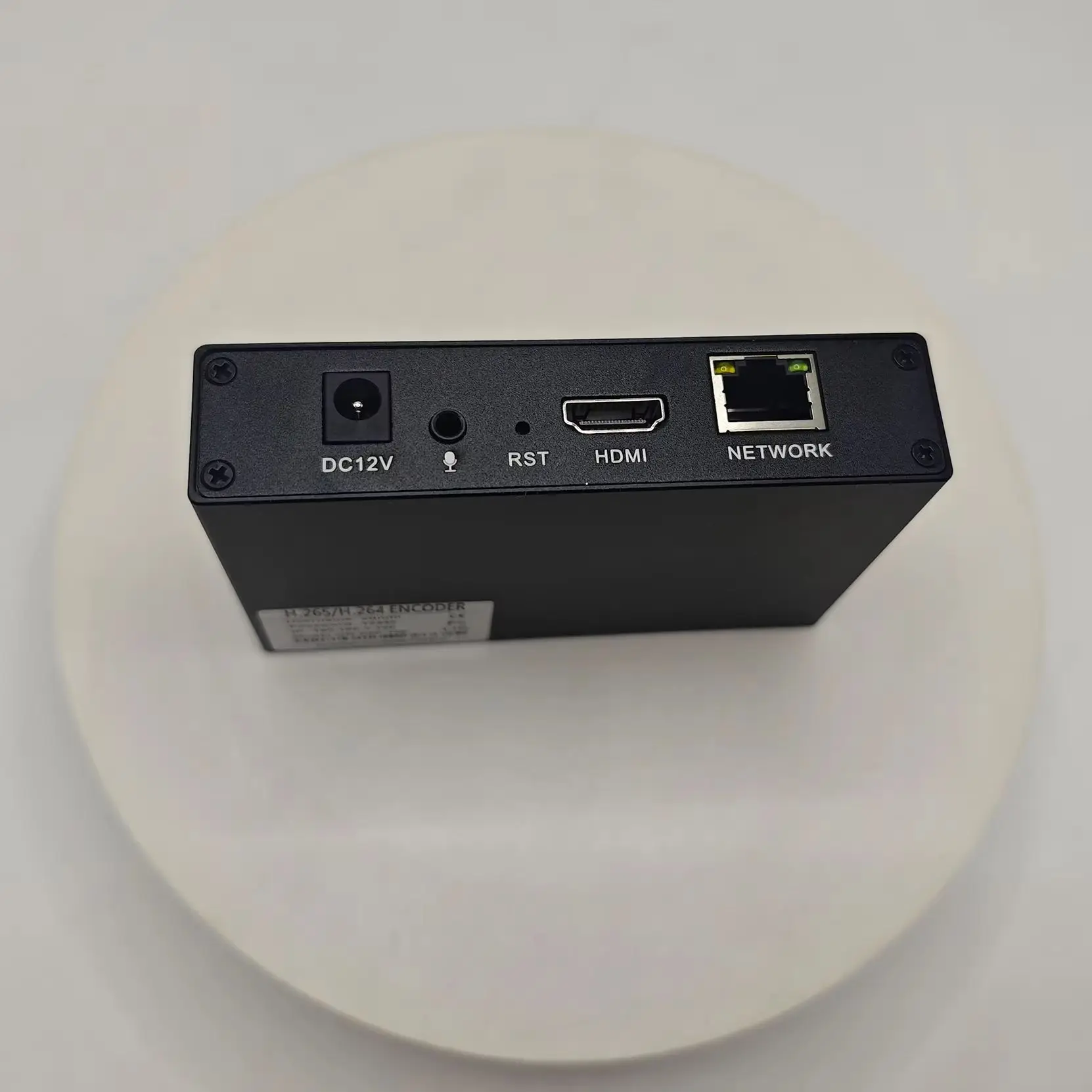 H.265 HEVC 1080P HD Video Encoder  RTMP RTSP SRT TS UDP HLS HTTP ONVIF Hikvision Protocol for IPTV Live Streaming HDMI  to IP