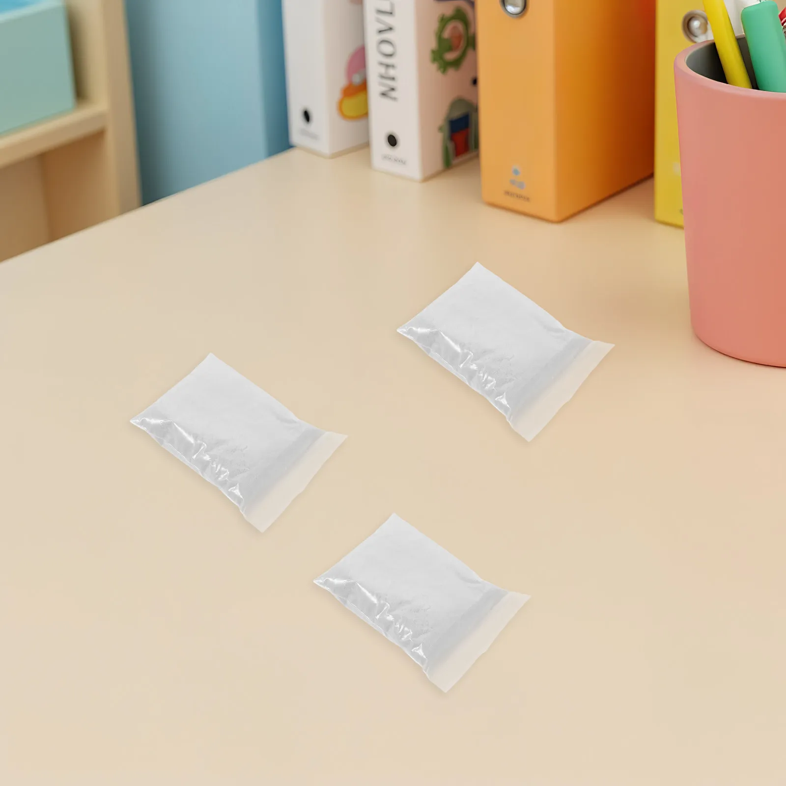 20 piezas de cemento en miniatura para casa de muñecas, adhesivo a base de almidón para ladrillos en miniatura, para manualidades DIY.