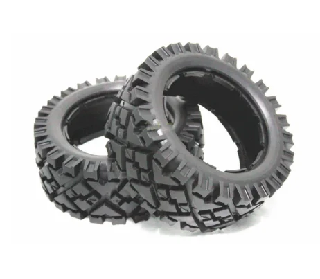 Alle Terrian Voor Of Achter Tire Set Voor 1/5 Hpi Rofun Rovan Kingmotor Baja 5B Rc Auto Speelgoed Onderdelen