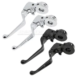 Motorcycle Clutch Lever w/ Mount Bracket For Harley Dyna Super Glide Touring Softail Sportster 883 1200 Fat Bob Wide Glide