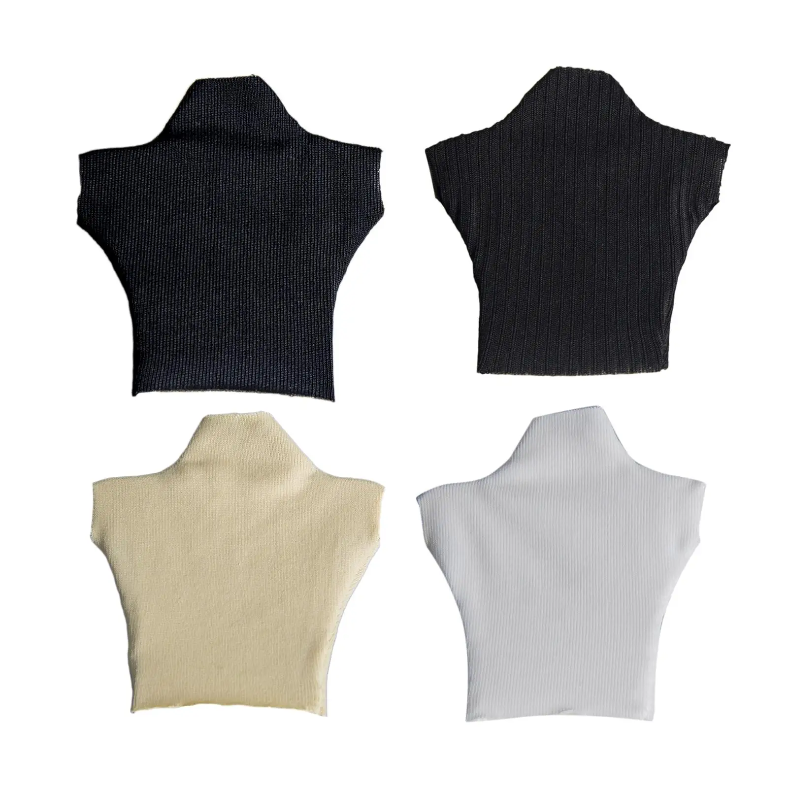 1:12 アクションフィギュア服、女性用ベストタンクトップ、生地、ミニ人形コスチュームアクセサリー、6インチ女性用ミニチュア服