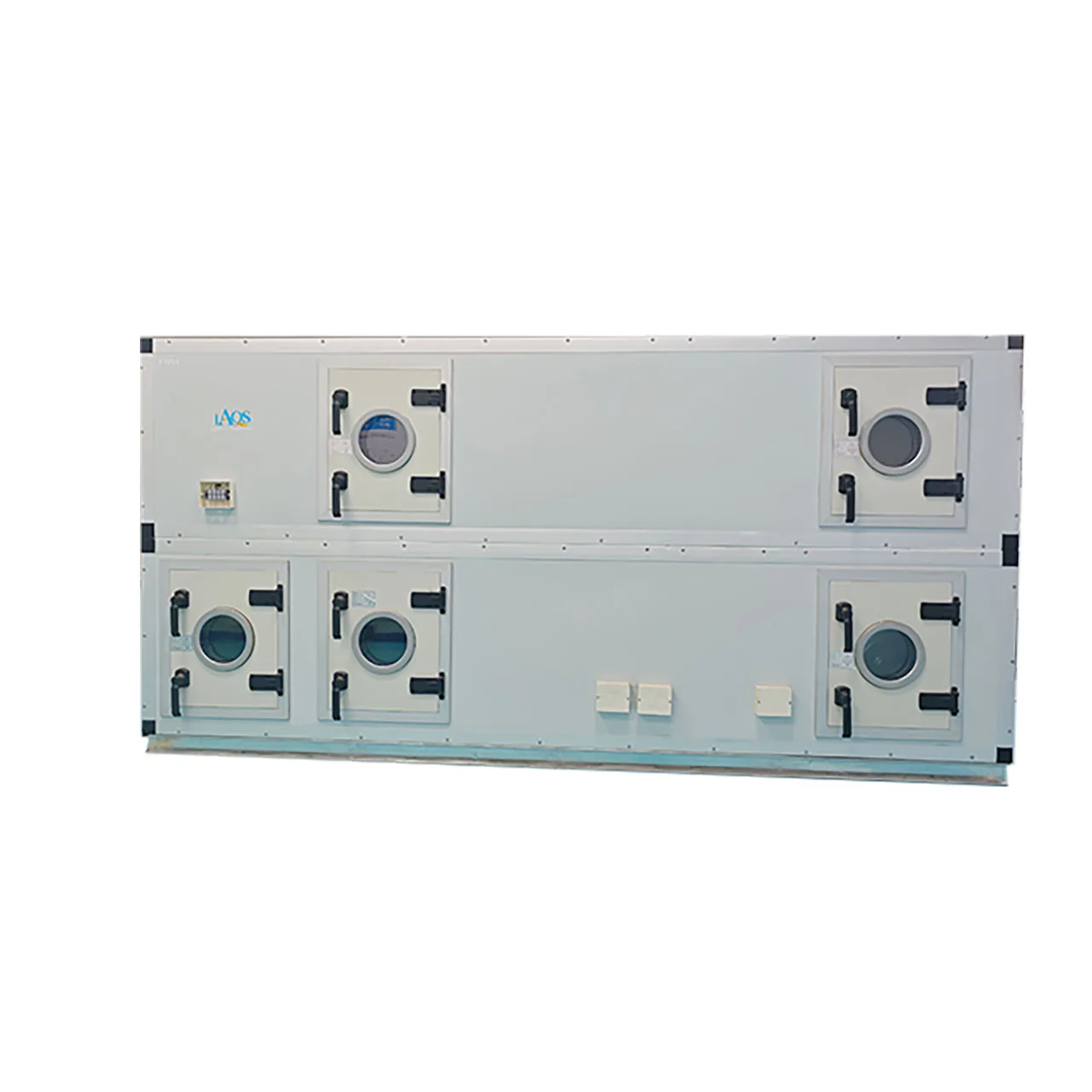 病院のための産業長方形の空気処理ユニット 50mm の厚さの断熱材 AHU コンポーネントのアクセス ドアの観察