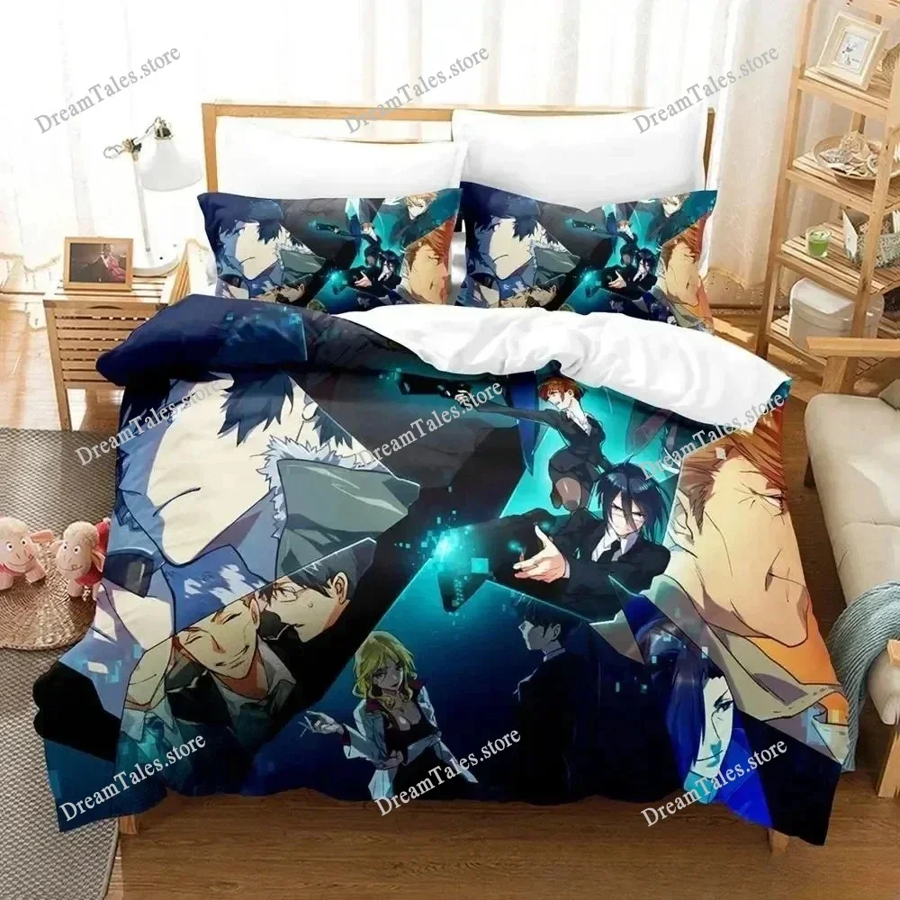 

Psycho Pass Bedding Set Single Twin Full Queen King Size Bed Set Adult Kid Bedroom Duvet Cover Sets 3D Print Game Bed Sheet Set3