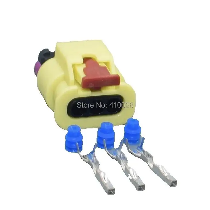 

Worldgolden 3-контактный автоматический электрический разъем корпуса водонепроницаемый разъем жгута проводов 1-2141523-4 4H0973373