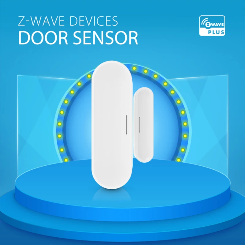 NEO Coolcam Z-Wave Plus Door Window Sensor With Temperature Humidity 700 Series USB Charge Battery Operated 868.4MHZ