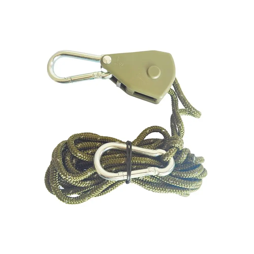 Tent Pole Tent Pegs Tent Pulley Robust Tent Wind Rope Adjustable Pulley for Camping Canopy Binding (118 characters)