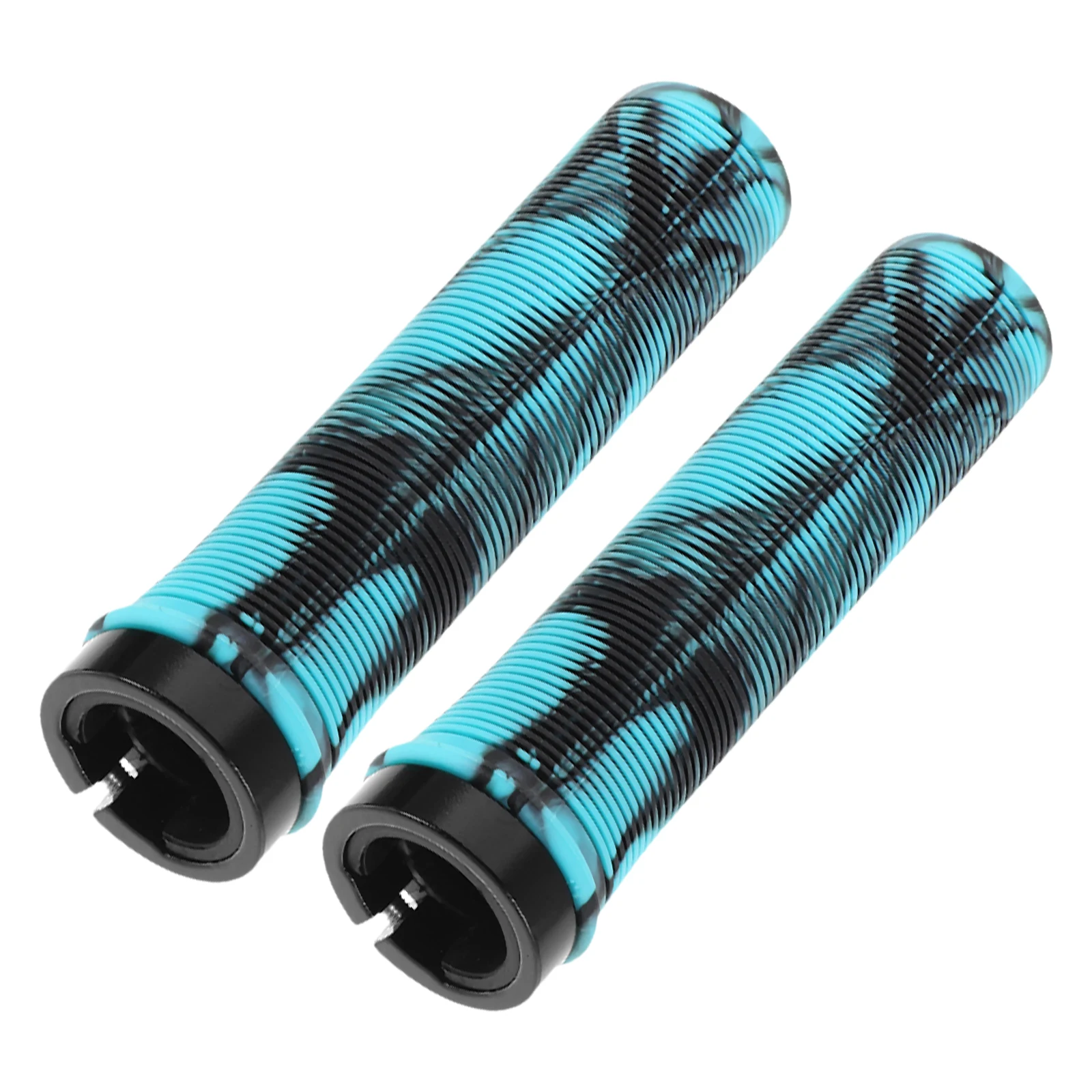 

2Pcs Non- Mountain Bike Handlebar Grips Camouflage Locking Design Easy Installation Accessory