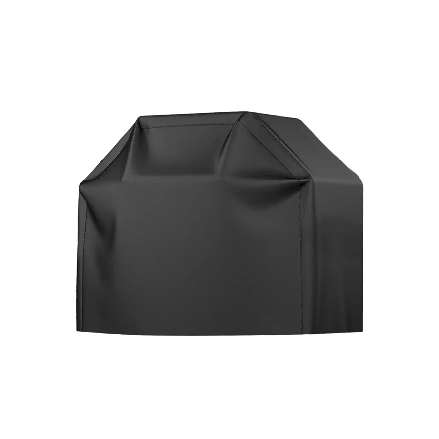 Pure Black PVC Waterproof Barbecue Stove Cover Oil Proof Outdoor Courtyard Barbecue Stove Special Dustproof and Durable - view 6