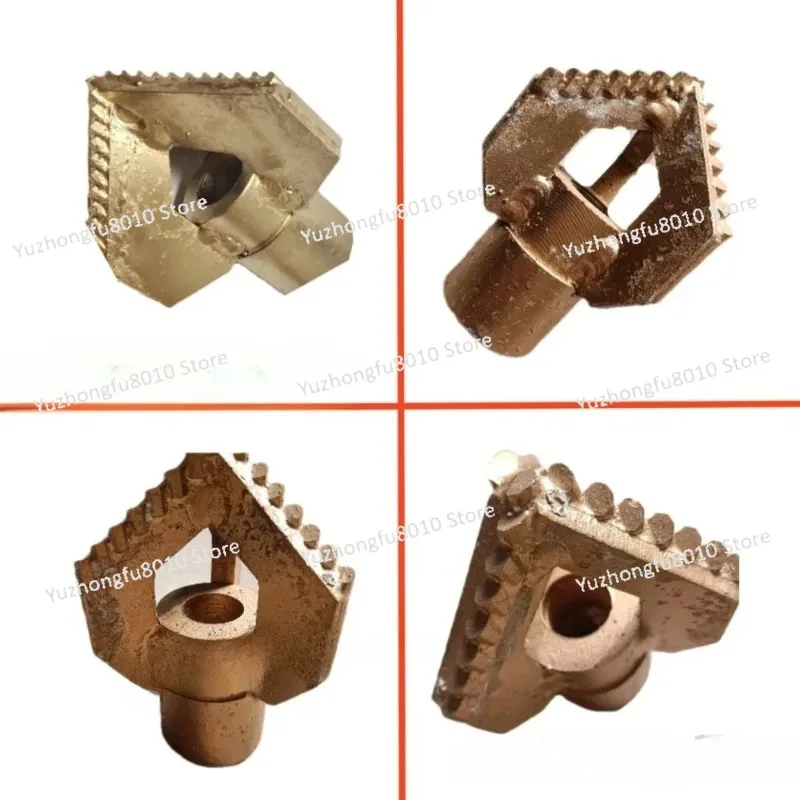 1PC Drilling Tool Accessories Carbide Three-Wing Drill Bit Three-Edge Rock Drill Bit for Geological Exploration