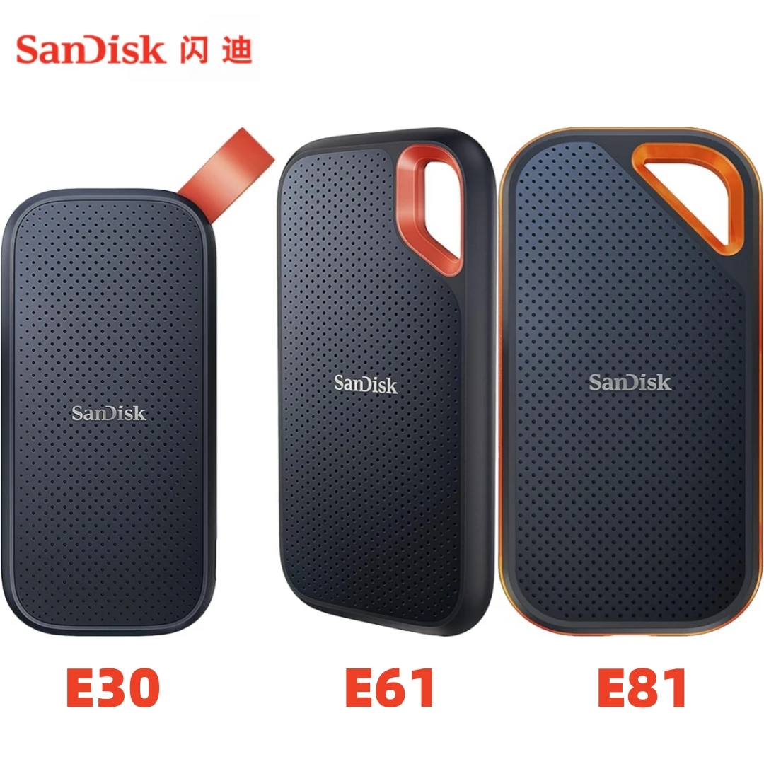 SanDisk External Portable SSD E30/E61/E81: Real-World Performance