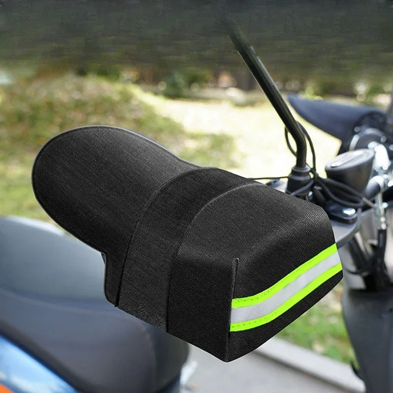 Bike Handle Cover Motorcycle Handlebar Gloves Waterproof Sun Protection Hand Shield Handlebar Muffs All Weather Protection
