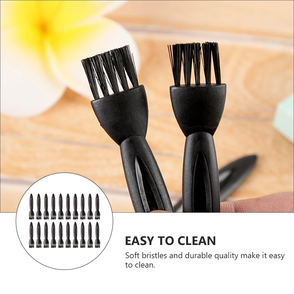 

100pcs Shaver Cleaning Brush Electric Razor Brush For Clipper Trimmer Cleaner Durable Soft Bristles Nonslip Handle Household