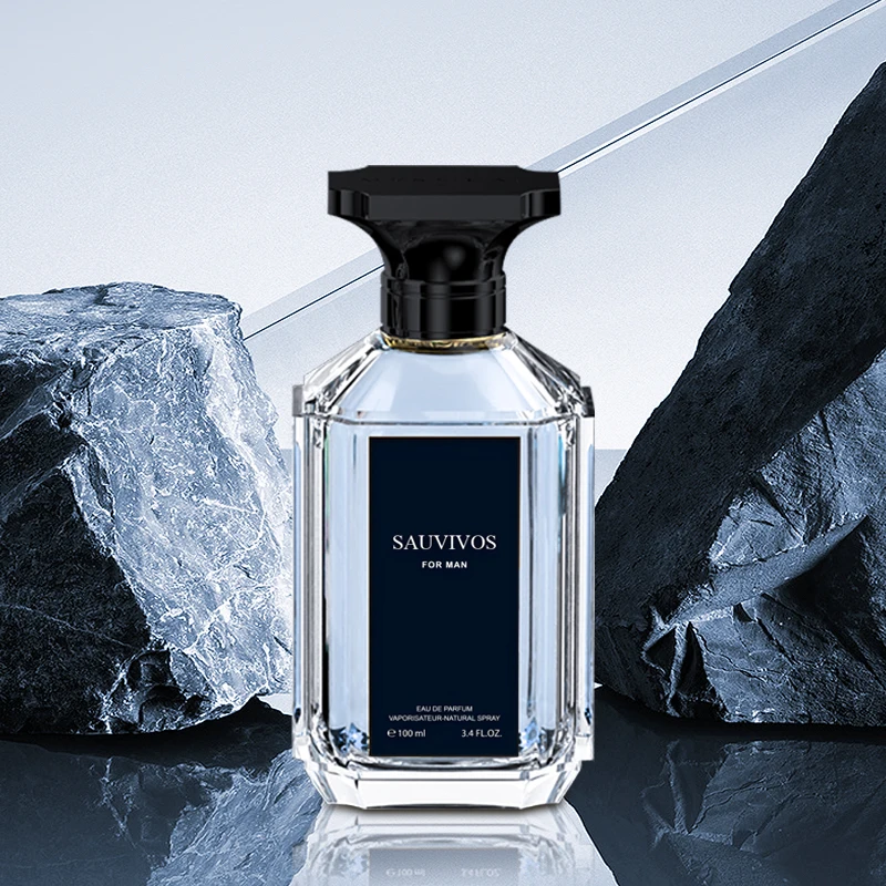 

SAUVIVOS Men's Perfume 100ML 3.4FL.OZ - Bergamot Lavender Fougere Notes Eau de Parfum for Men - Perfume Longlasting