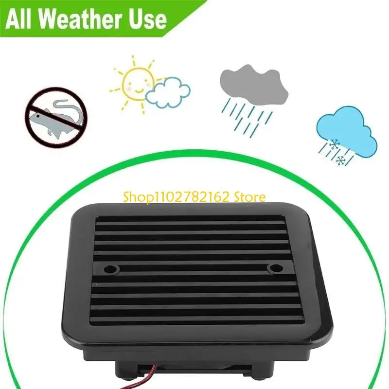 

547B Трейлер боковой вентиляционный вентилятор 12 В воздушная выхлопная система для туалетов