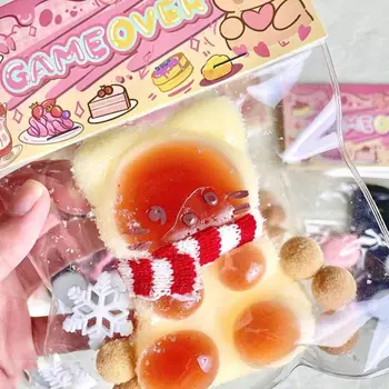 Baranek kreskówka niedźwiedź zabawki do ściskania miękki zabawka sensoryczna kot kreskówka zabawka spinner 3D zabawka spinner szczypta dekompresyjna zabawka śmieszne zabawki