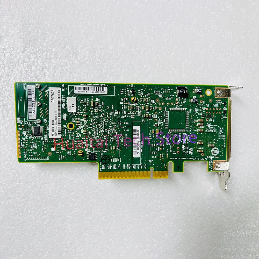 For LSI MegaRAID SAS 9341-8i LSI00407 RAID5 Array Card 12Gb SAS Channel Card
