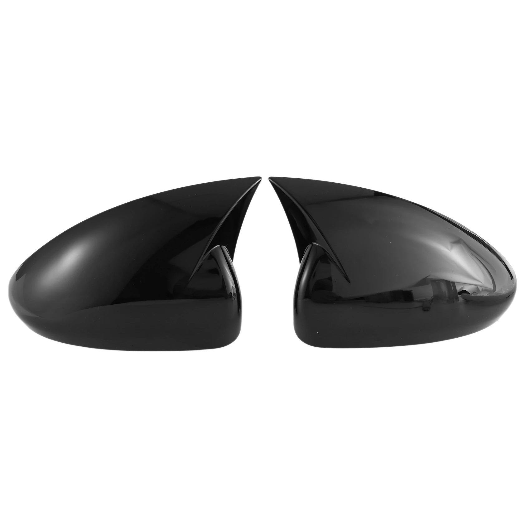 

Car Glossy Black Ox Horn Rearview Side Glass Mirror Cover Trim Frame Side Mirror Caps for Chevrolet Cruze