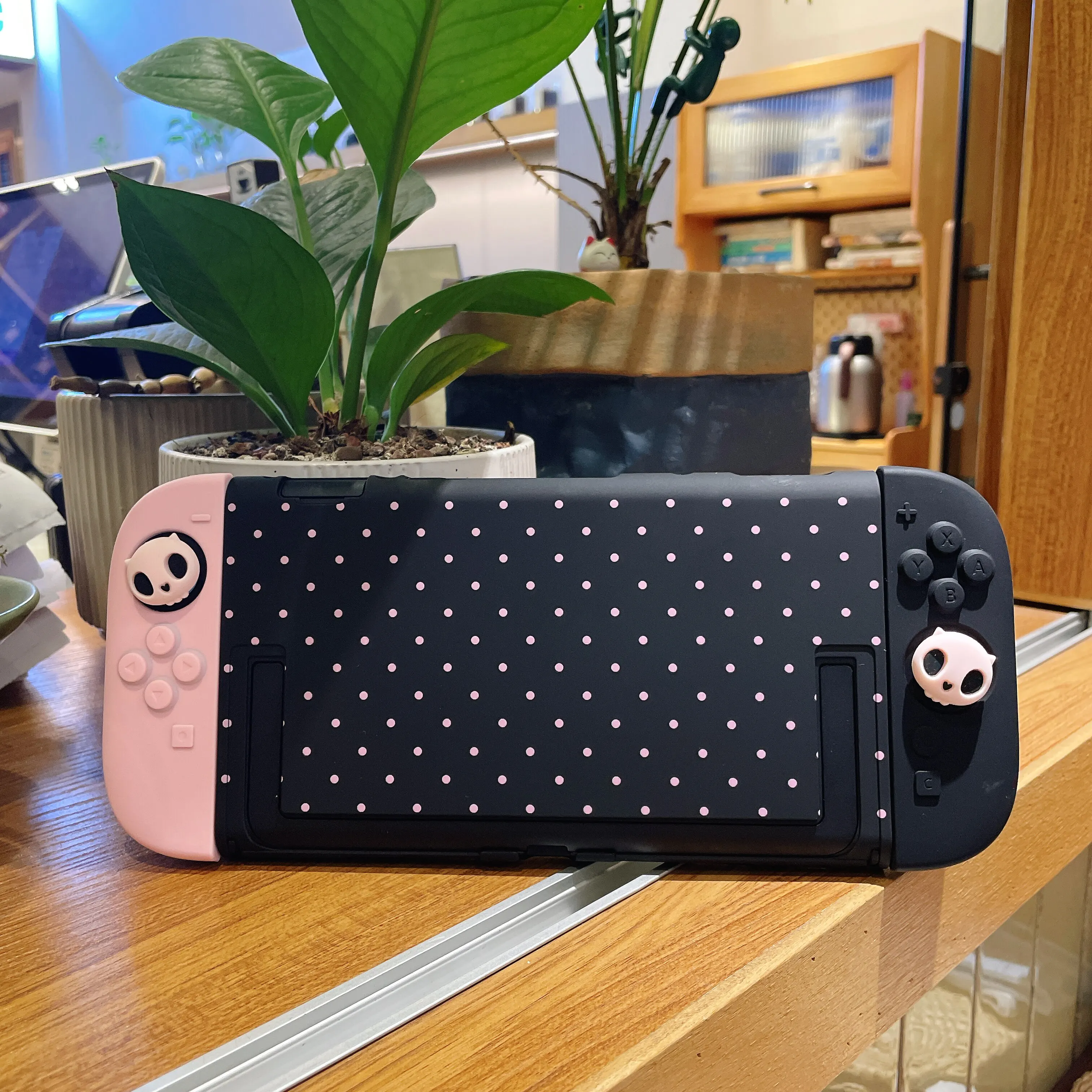 Casing Polka Dot Split Asli un - Gaming Console Nintendo Switch 2 ulasan dan harga