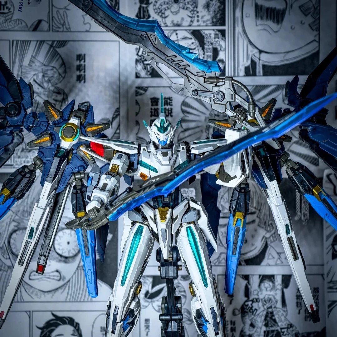 

100% Genuine HUANCI 22CM Assembling Movable Model Toys Alloy Skeleton Mecha Nuclear MNP-CR01 in Stock Action Figure Collectible