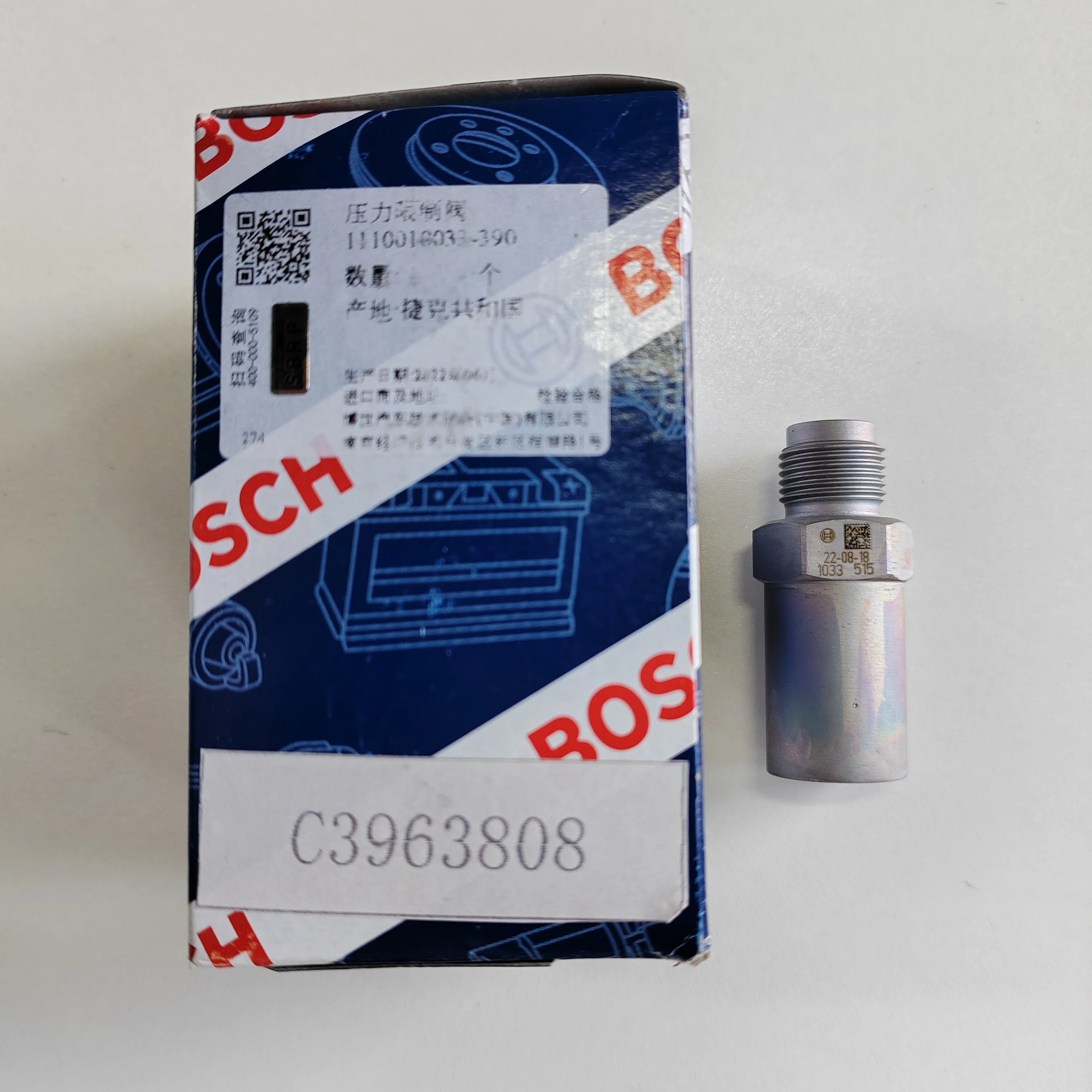 Genuine Pressure Relief Valve 3963808 fit For Cummins 8.9 liter ISC/ISL engines C3963808 1110010033