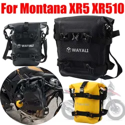 For Macbor Montana XR5 XR510 XR 510 Motorcycle Accessories Waterproof Tool Placement Storage Bag Frame Crash Bars Luggage Bags