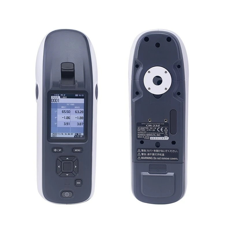 CM-23D Intelligent Spectrophotometer Portable Colorimeter High Precision Color Detection