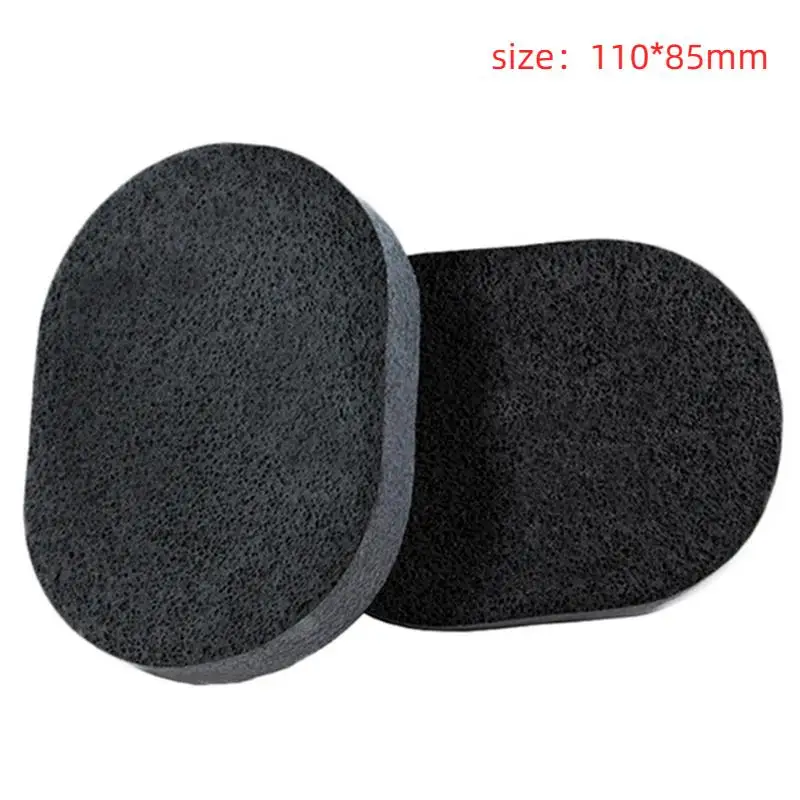 1Pcs Beauty Face Wash Cleaning Cosmetic Puff Soft Natural Black Bamboo Sponge Charcoal Skin Care Tool