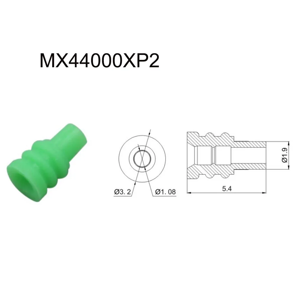 

5000pcs MX44000XP2 small New energy auto seal rubber automotive Waterproof connector terminal plug pin socket