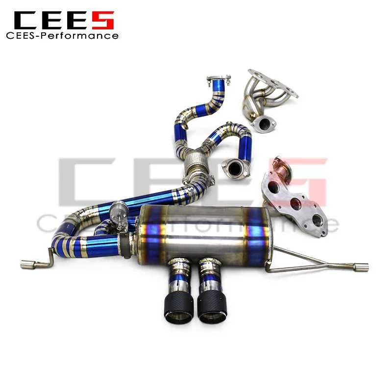 

CEES Tuning Catback Exhaust System for Lotus Exige V6 3.5T 2012-2019 Manifold Exhaust System Muffler with Valves Exhaust Pipe