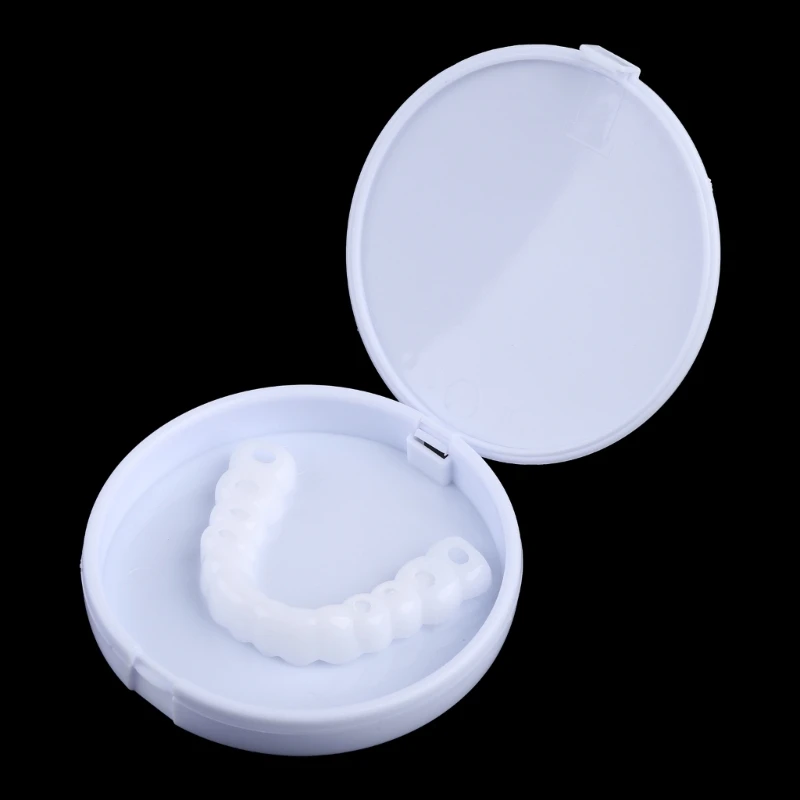 Denture Teeth Bottom Tooth Simulation Artificial Dental Care Smile Instant Whitening Comfort Beauty Tools Cover Cosmetic False