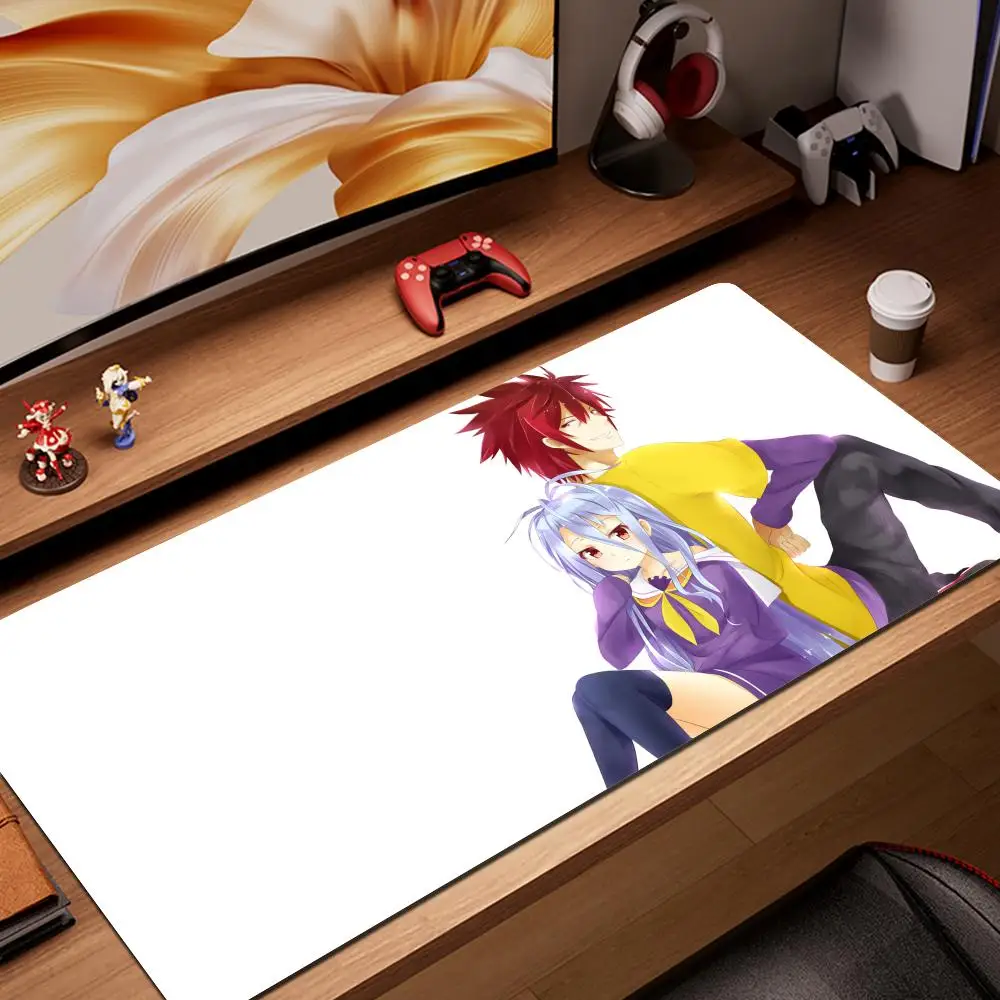 

N_no G_game N_no L_life Mouse Pad Rubber Durable Desktop Pad Mouse Pad Escritorio Accesorios 4mm Desk Protector Gaming Accessori