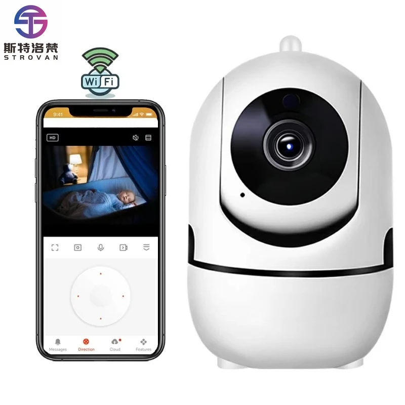 

FHD 1080P Wifi Pet Baby ing Camera Surveillance IP Camera Baby Wireless Smart Tracking Wifi Cameras