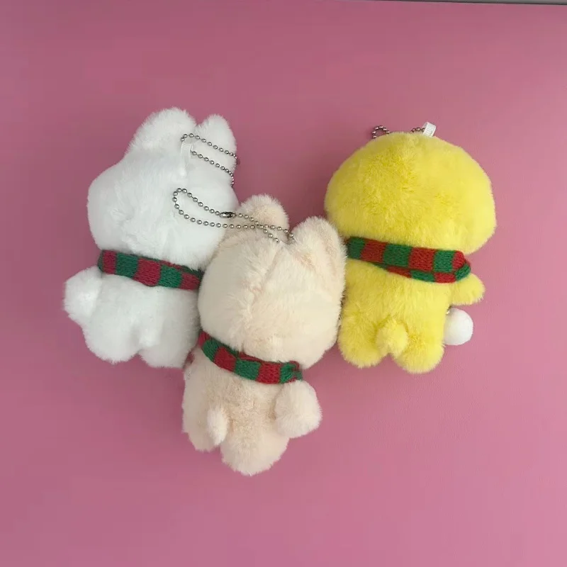 SKZOO 봉제 인형 만화 키체인 스트레이 키즈 FM 위크 봉제 인형 펜던트 미니 백팩 액세서리 어린이 선물