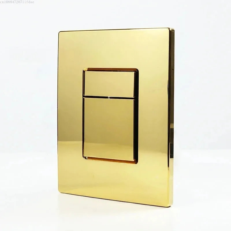 

Настенная пластина из АБС-пластика с двойной заподлицо, кнопка панели, матовый черный 38732, гальваника для скейтбординга