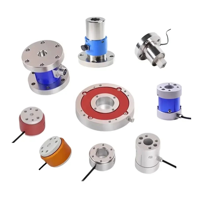 Flange-to-Square-Thru Hole Reaction Torque Sensor 50N.m 100N.m 500N.m 2000N.m Reaction Torque Transducer TAT200