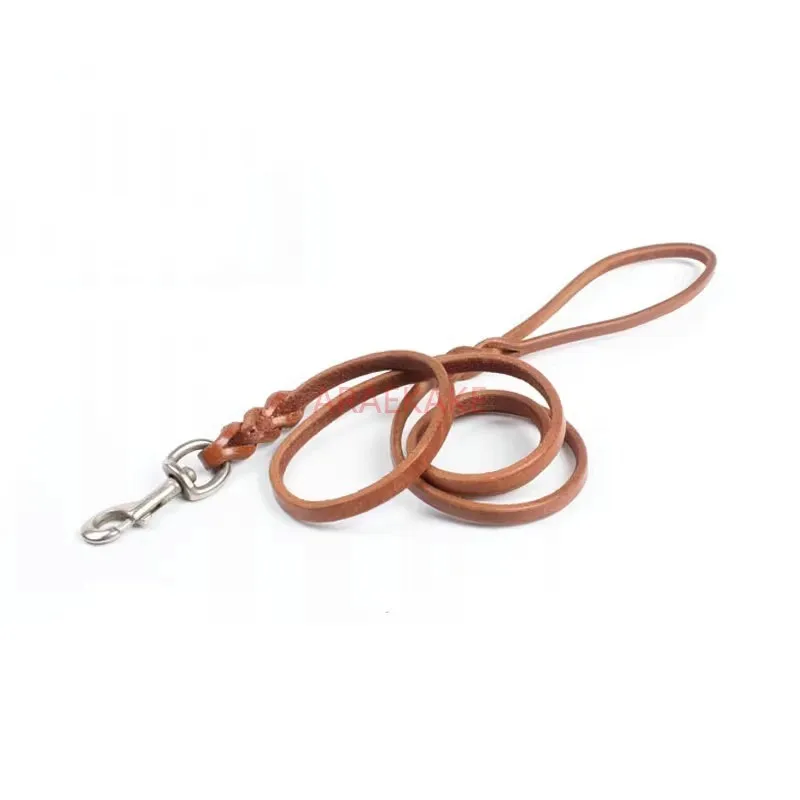 Cowhide Traction Rope, Cowhide Rope Training Genuine Leather Dog Chain