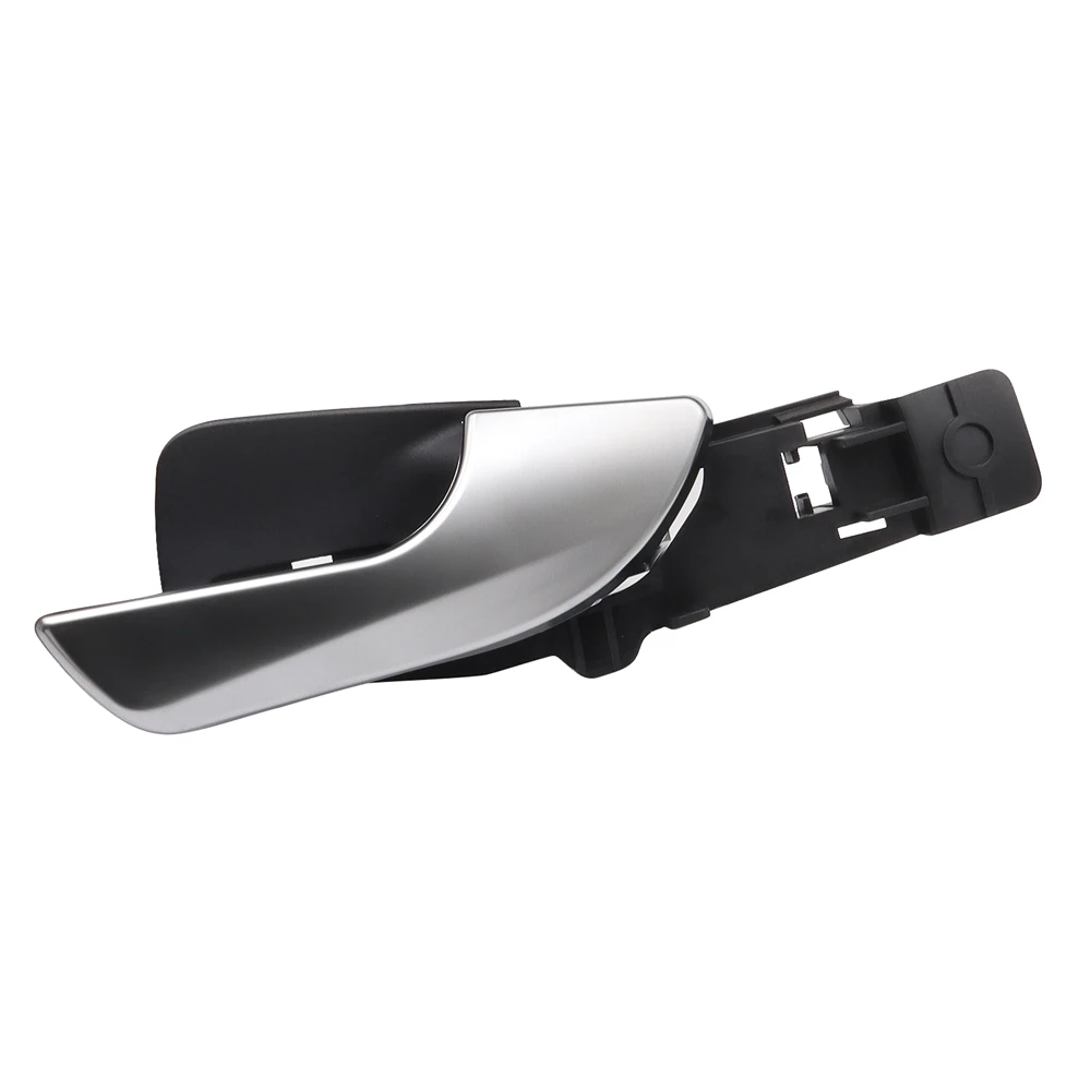 مقبض باب السيارة الداخلي الأمامي الأيسر الأيمن لسيارة ألفا جيوليتا 2010 - 2019 مقبض داخلي كروم فضي 156092167 156092165